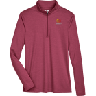 Team 365 Zone Sonic Heather Performance Quarter-Zip - Ladies' Team 365 Zone Sonic Heather Performance Quarter-Zip - Ladies'